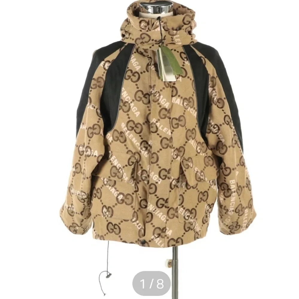 Gucci x Balenciaga the hacker project hooded jacket